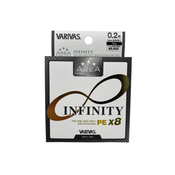 VARIVAS Super Trout Area INFINITY PE X8 5.6 lb PE0.2