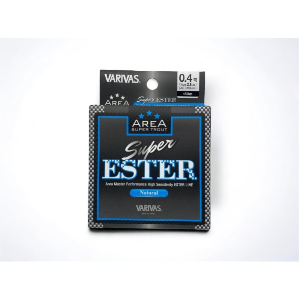 Varivas Ester Line Super Trout Area Natural 150m 0.4, 2.1lb