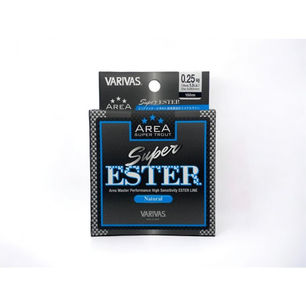 Varivas Ester Line Super Trout Area Natural 150m 0.25, 1.3lb