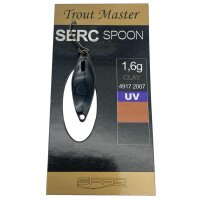 Trout Master SERC Spoon 1,6g #Clay UV