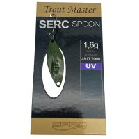 Trout Master SERC Spoon 1,6g #Dark Shadow UV