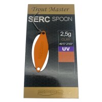 Trout Master SERC Spoon 2,5g #Clay UV