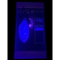 Trout Master SERC Spoon 2,5g #Dark Shadow UV