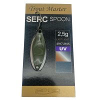 Trout Master SERC Spoon 2,5g #Last Lightl UV