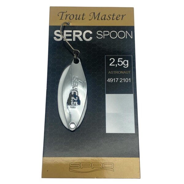 Trout Master SERC Spoon 2,5g #Astronaut